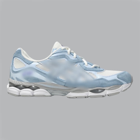 blue shoes “ASCS nyc”